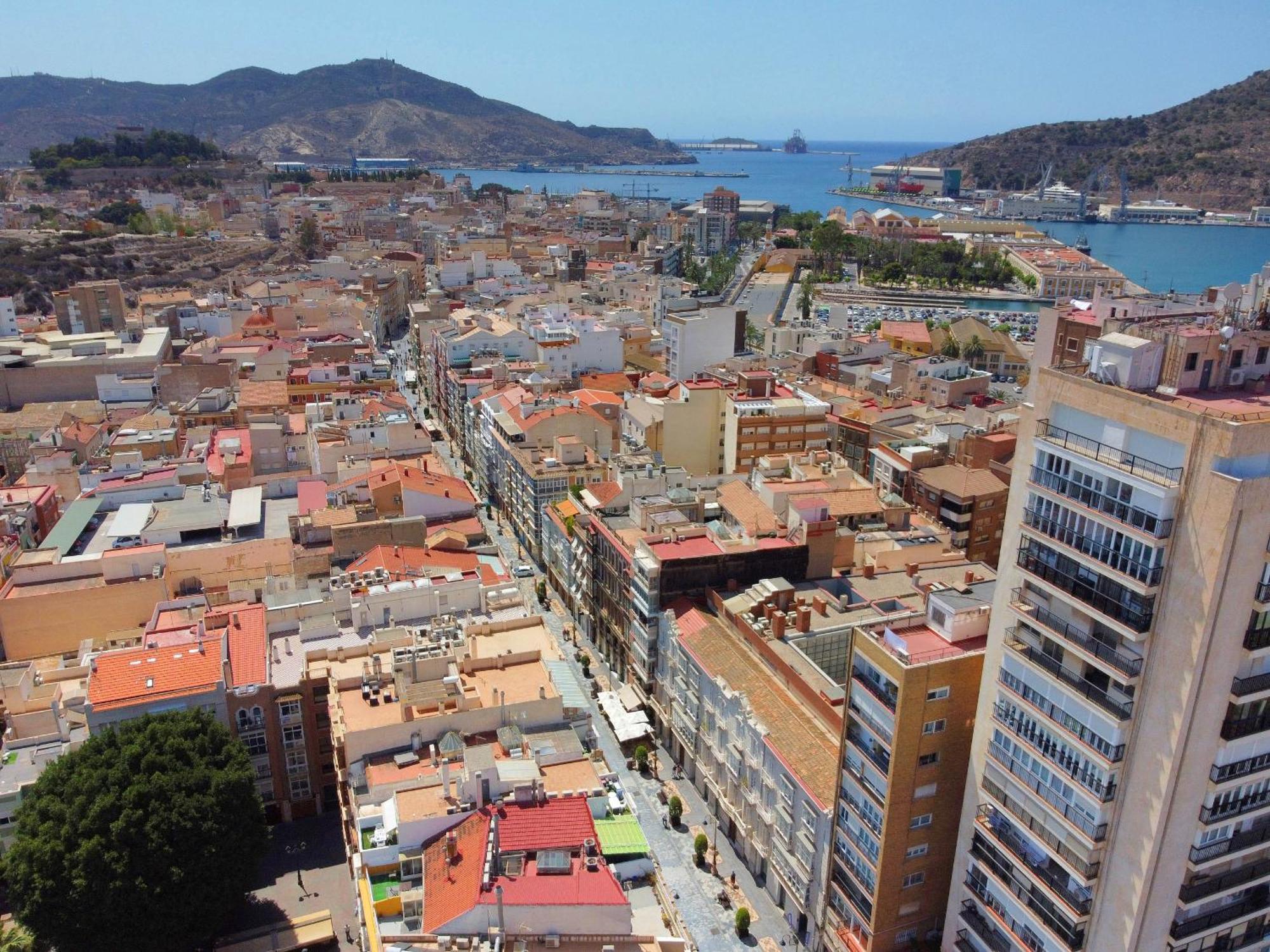 Apartamentos Nuevo Edificio Alba Cartagena Centro Parking Eksteriør billede
