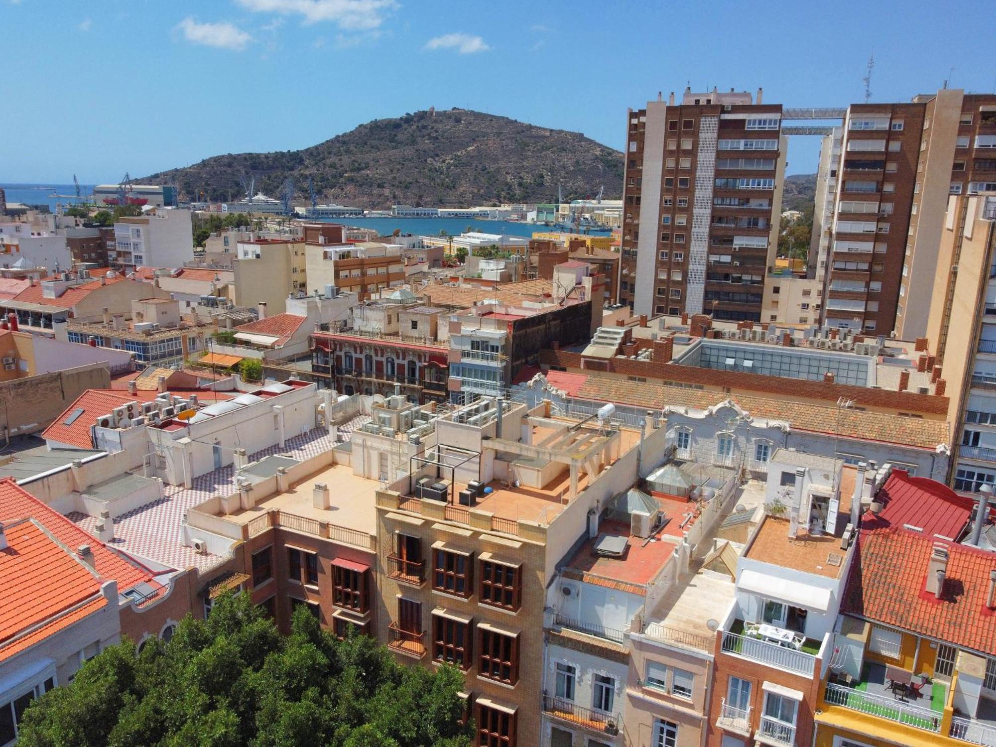 Apartamentos Nuevo Edificio Alba Cartagena Centro Parking Eksteriør billede