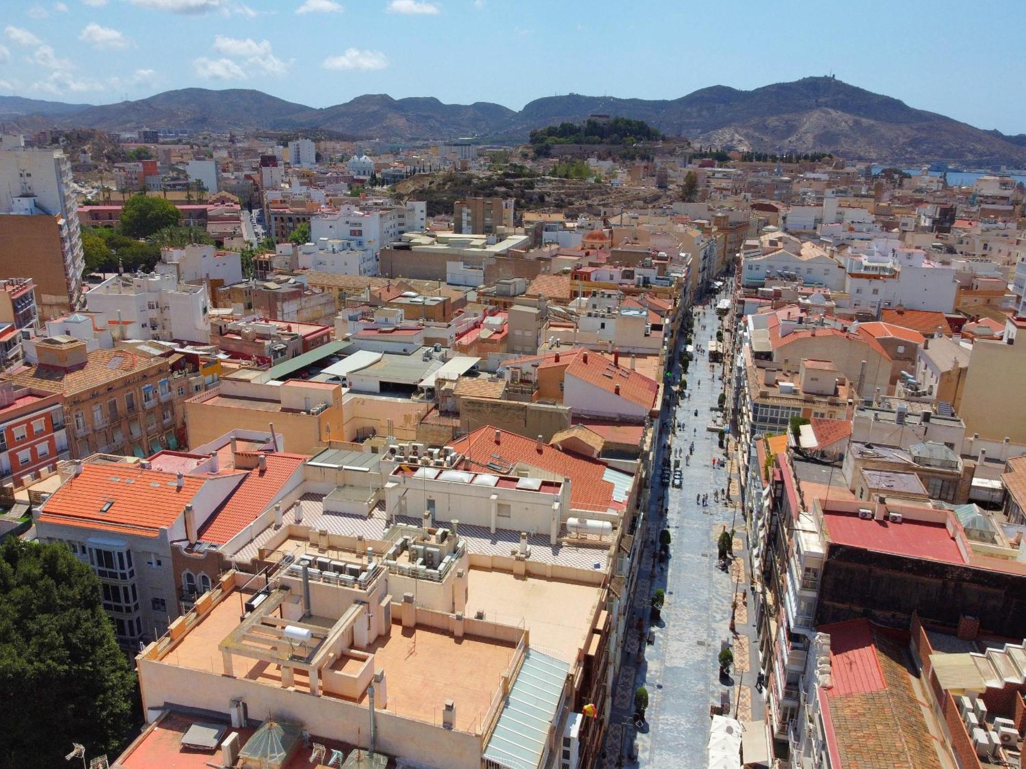 Apartamentos Nuevo Edificio Alba Cartagena Centro Parking Eksteriør billede