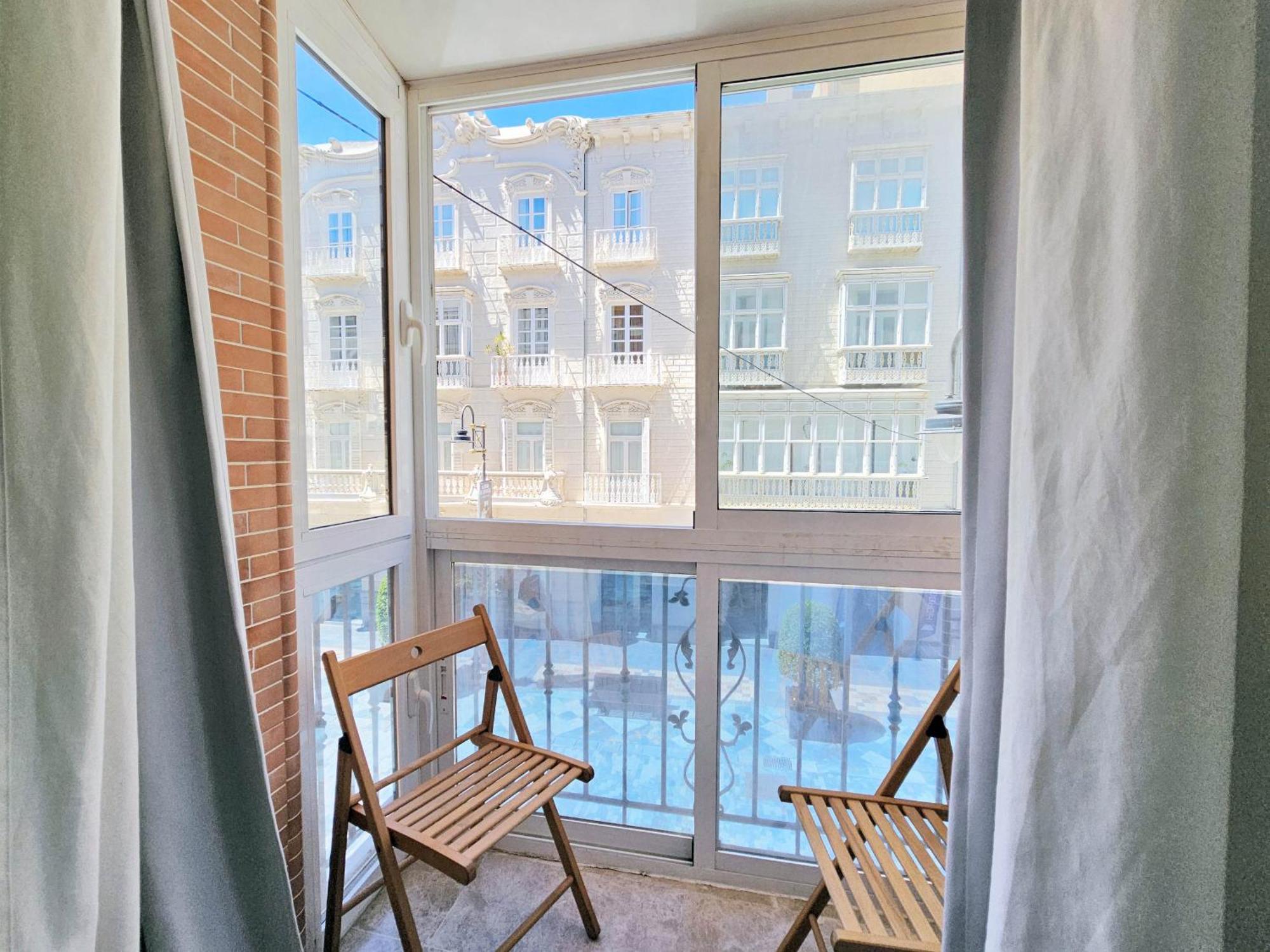Apartamentos Nuevo Edificio Alba Cartagena Centro Parking Eksteriør billede