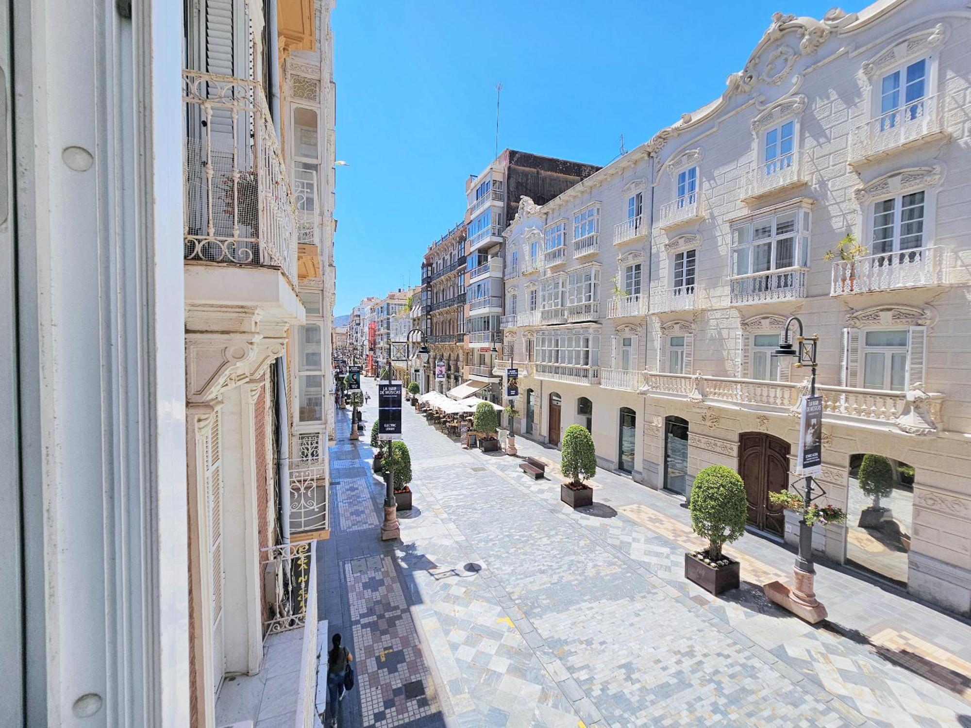 Apartamentos Nuevo Edificio Alba Cartagena Centro Parking Eksteriør billede