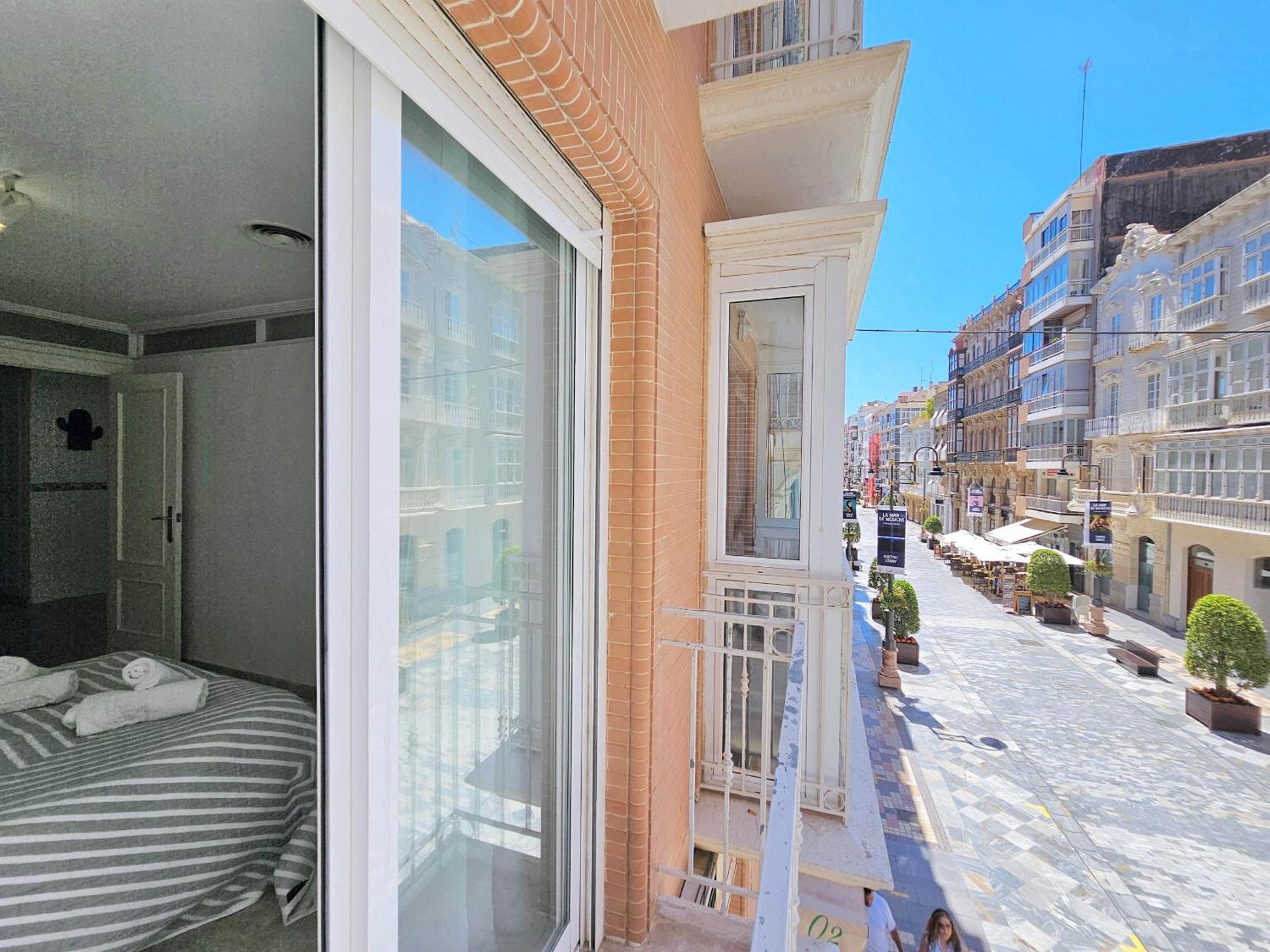 Apartamentos Nuevo Edificio Alba Cartagena Centro Parking Eksteriør billede